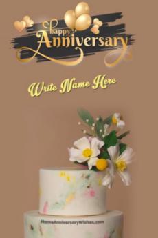 Sweet Anniversary Cake- Order Online Sweet Anniversary Cake @ Flavoursguru