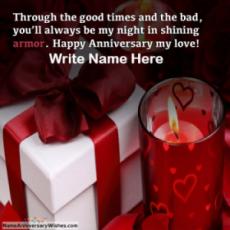 Happy Anniversary Messages For Wife With Name