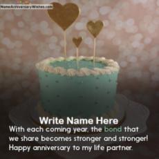 Happy Anniversary To My Life Partner
